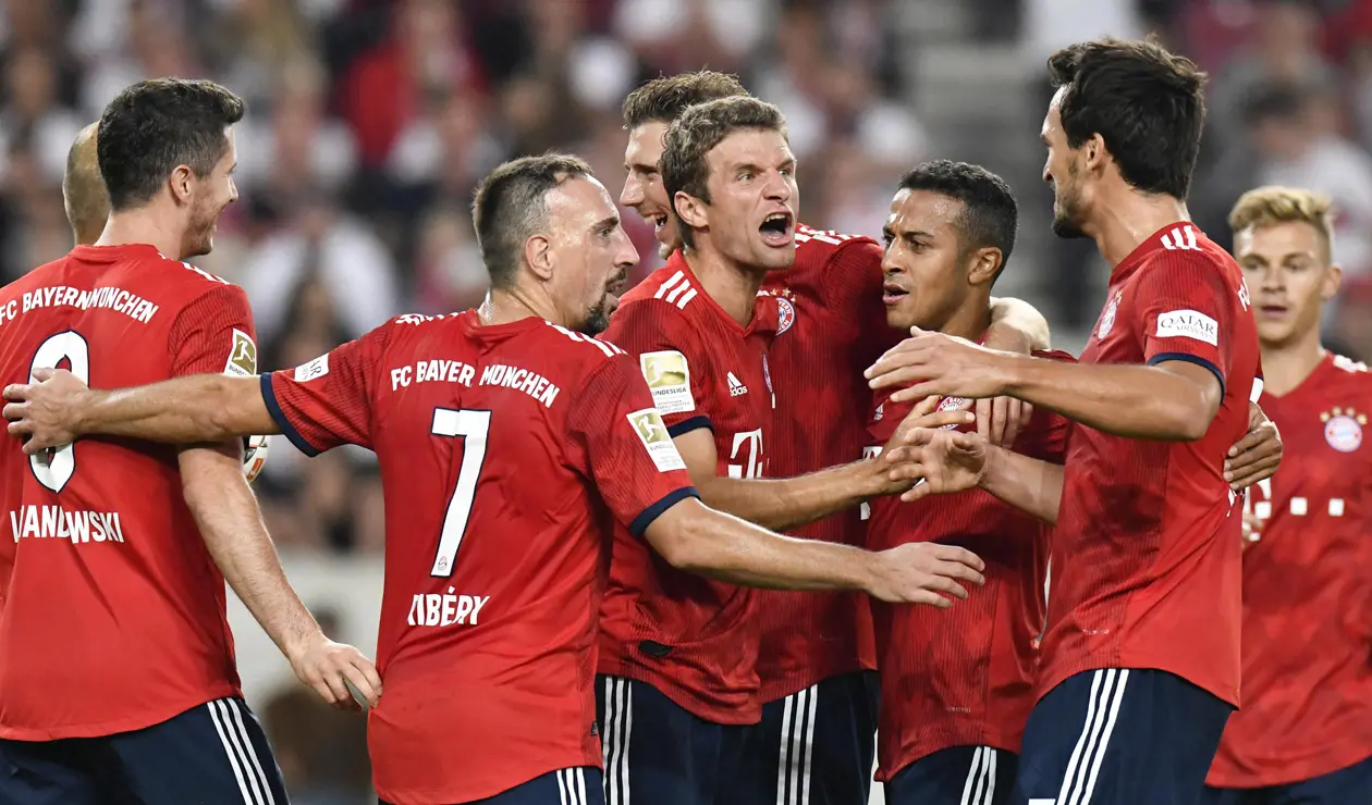 Bayern ganó ante el Stuttgart