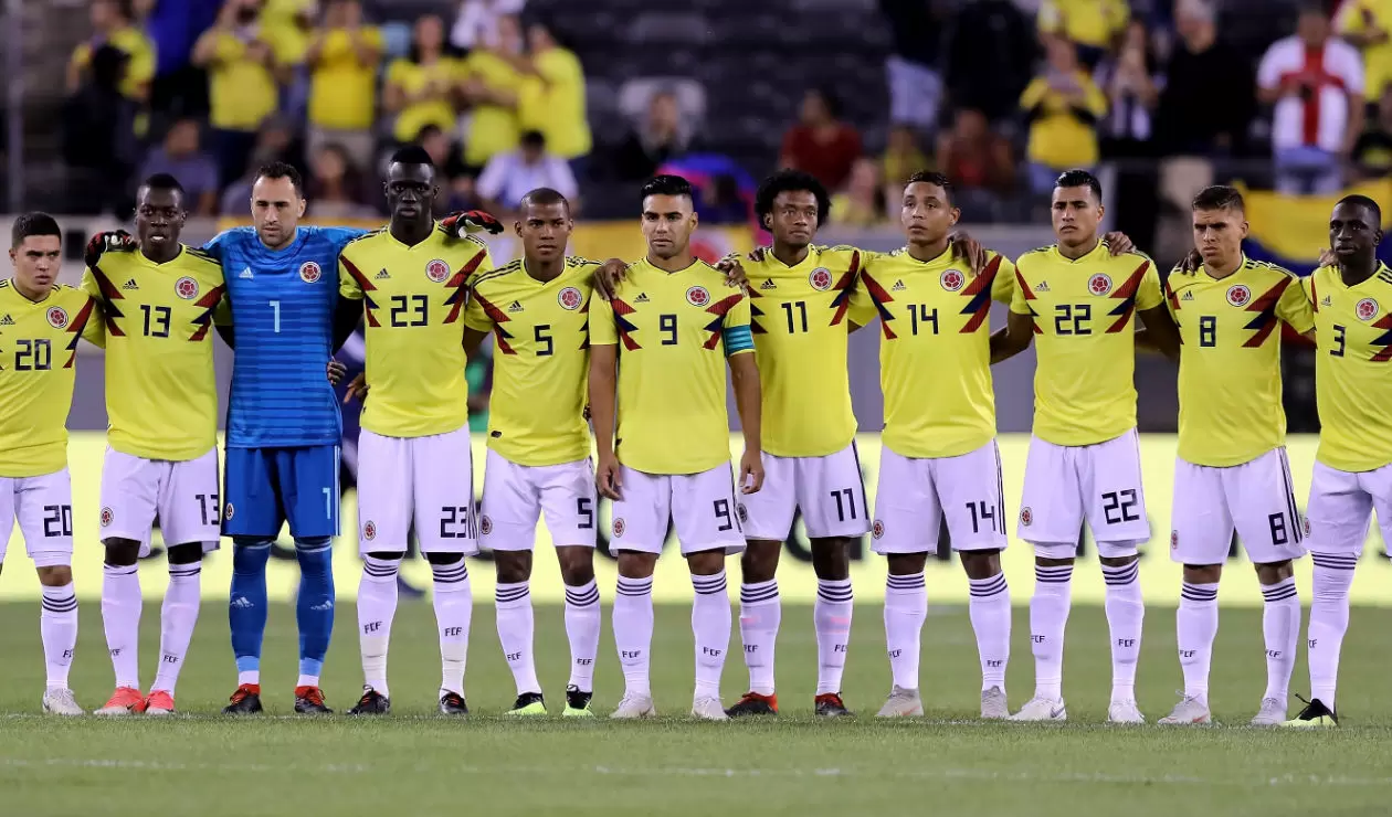 Selección Colombia en la fecha FIFA