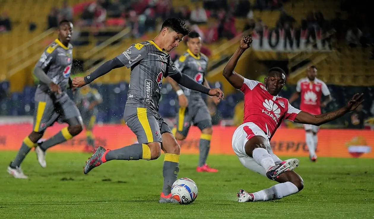 Santa Fe vs Medellín, en la Liga Águila
