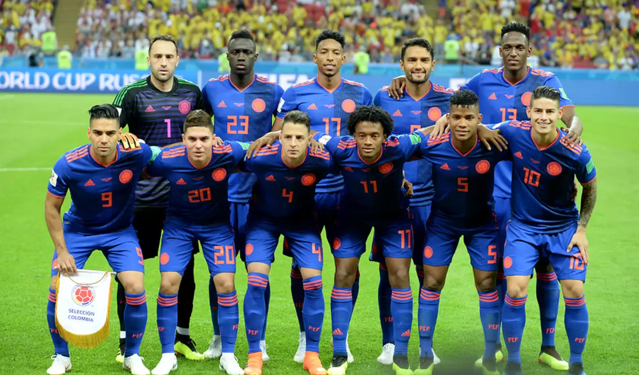 Selección Colombia en Rusia 2018