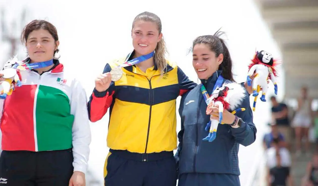 Gabriela Bollé, deportista de BMX que estará presente en los Juegos Olímpicos de la Juventud