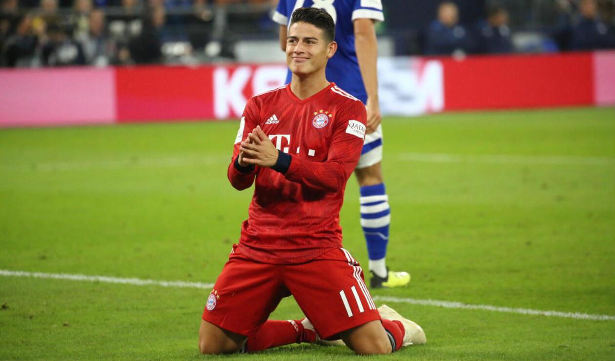James marcó gol e hizo ‘blooper’ en la victoria del Bayern