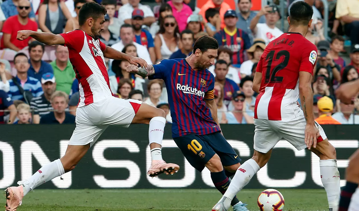 Leo Messi cuestiona rendimiento del Barcelona