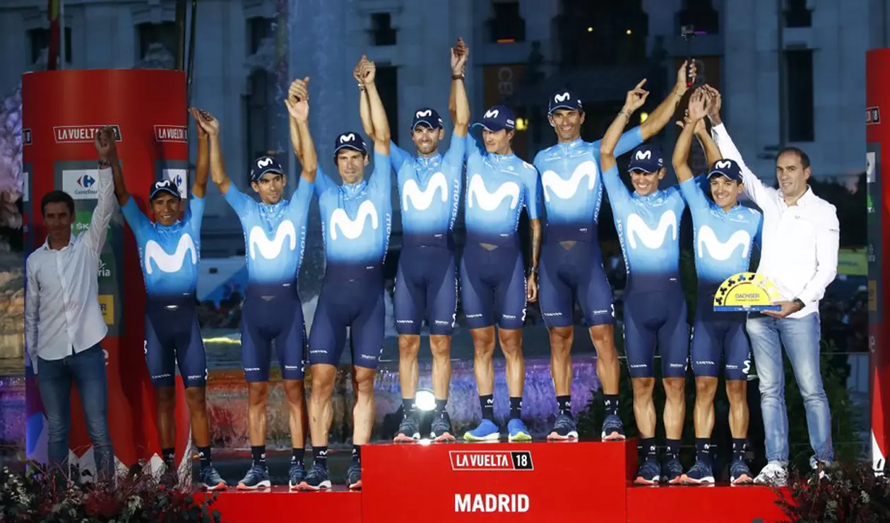 Movistar Team Campeón de la Vuelta a España