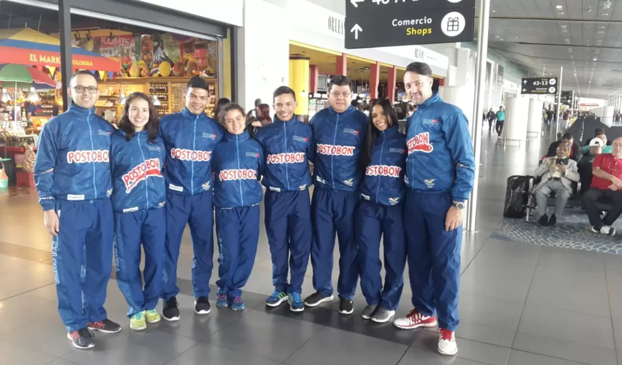 Selección Colombia Manzana Postobón de patinaje artístico viajó a Europa para el Mundial.