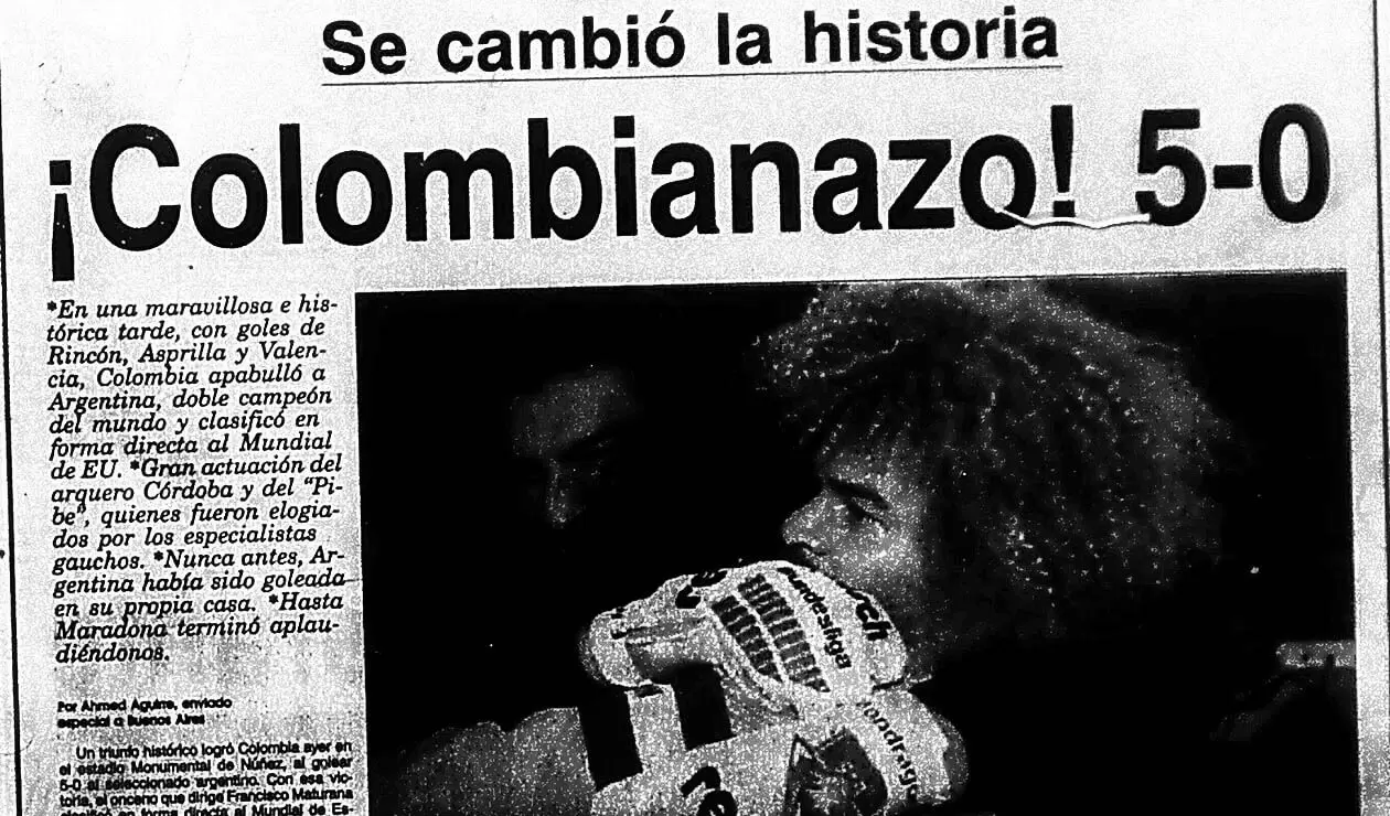 Portada del diario El Heraldo el 6 de septiembre de 1993  