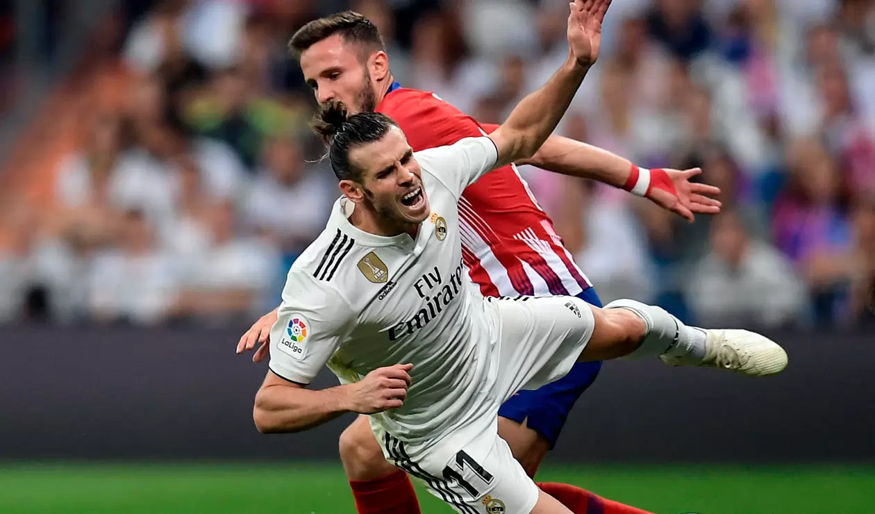 Gareth Bale salió lesionado en el partido donde Real Madrid empató 0-0 ante el Atlético de Madrid