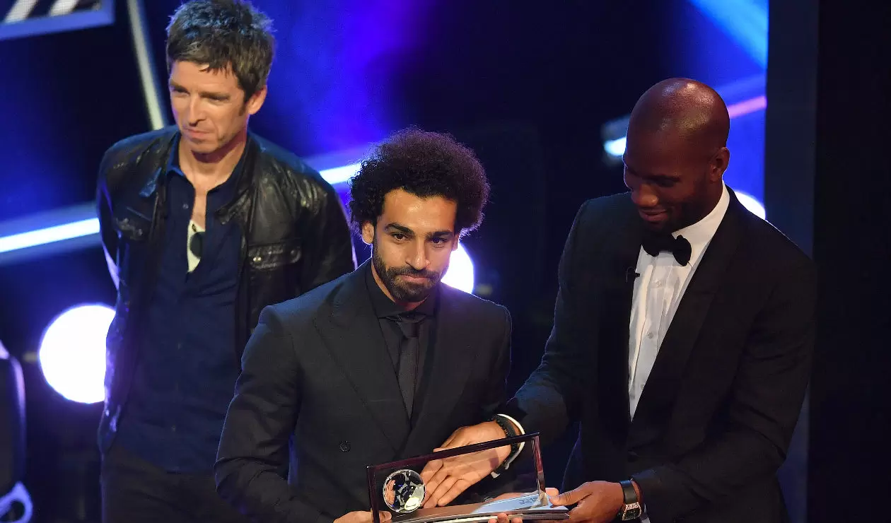 Noel Gallagher, Mohamed Salah y Didier Drogba
