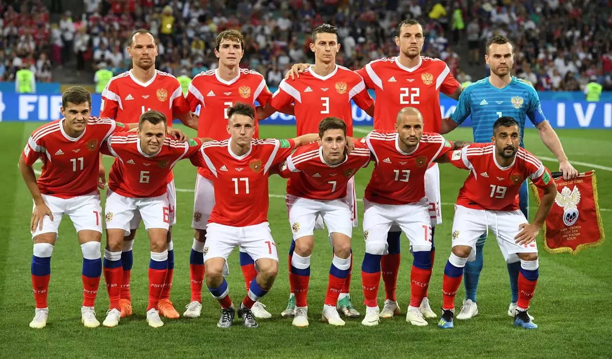 Selección Rusa en la Copa Mundo Rusia 2018  