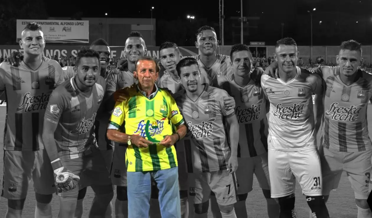 Germán 'Cuca' Aceros, ídolo del Atlético Bucaramanga y de la Selección Colombia