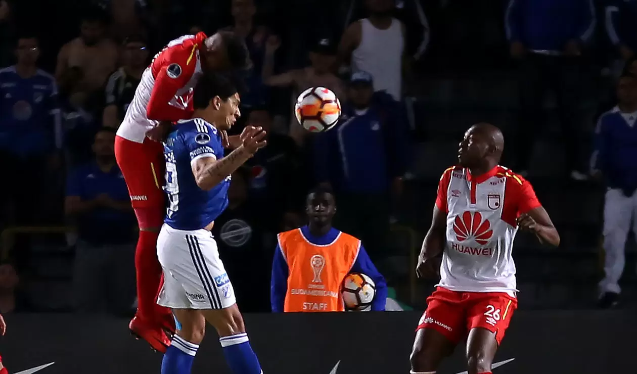 Santa Fe llegó con múltiples bajas al partido de vuelta ante Millonarios · Copa Sudamericana 2018    