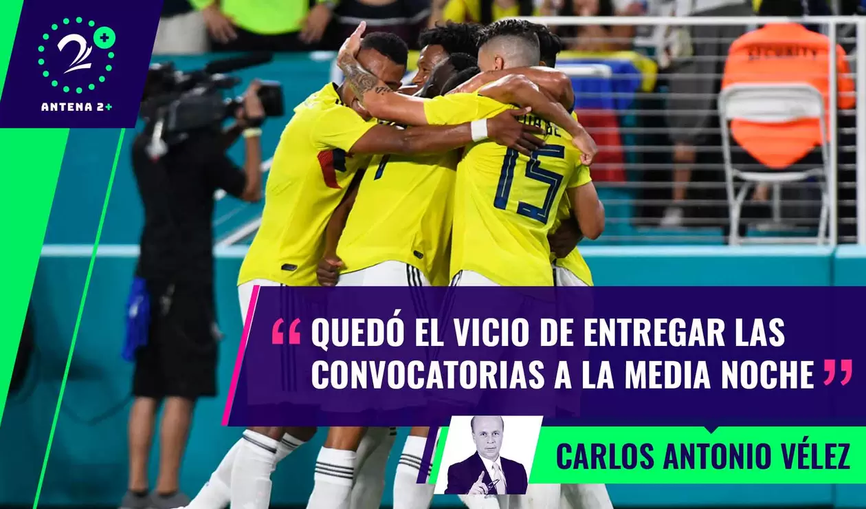 Carlos Antonio Vélez criticó la convocatoria de la Selección Colombia
