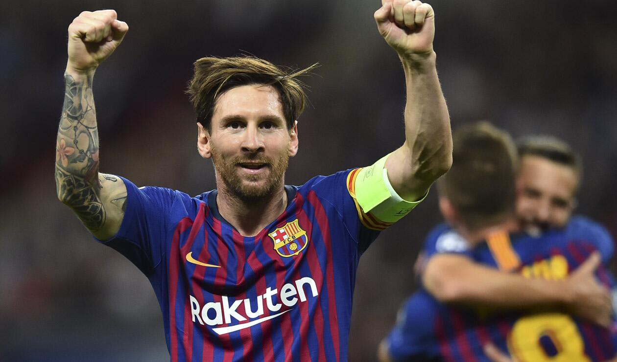 Lionel Messi, delantero del FC Barcelona 