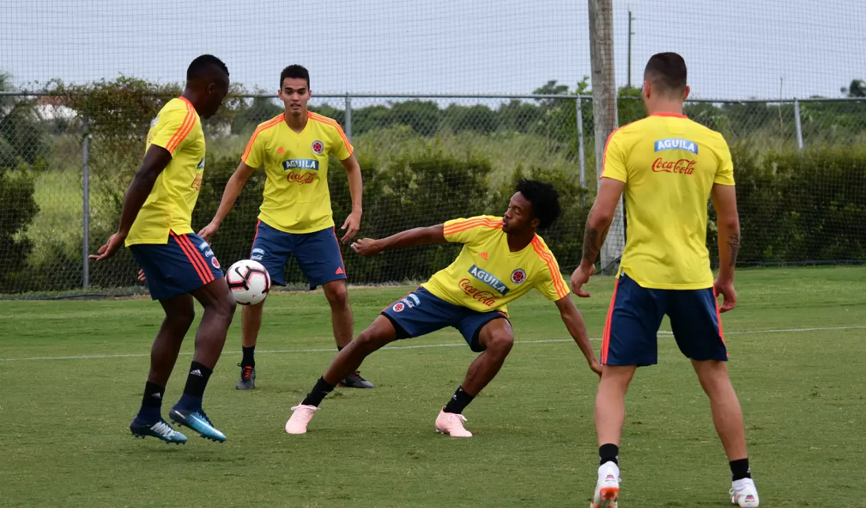 Selección Colombia en Tampa preparando el amistoso ante Estados Unidos 