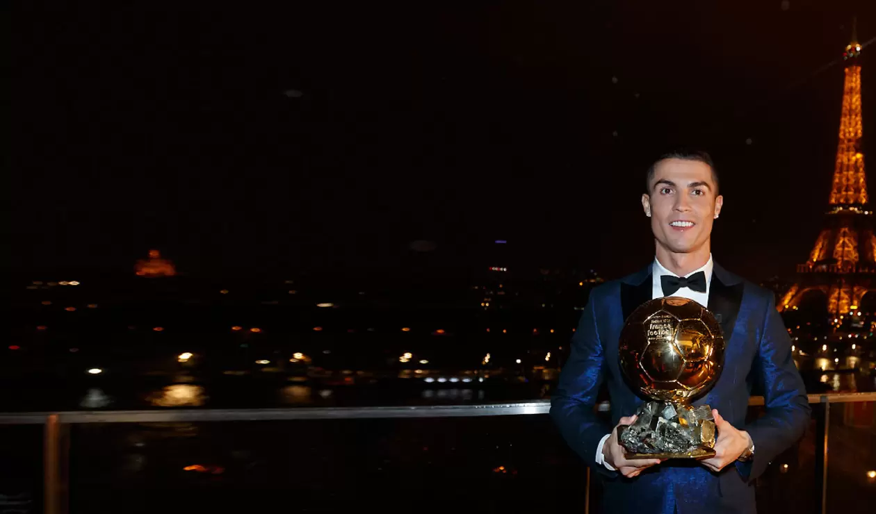 Cristiano Ronaldo, ganador del Balón de Oro 2017