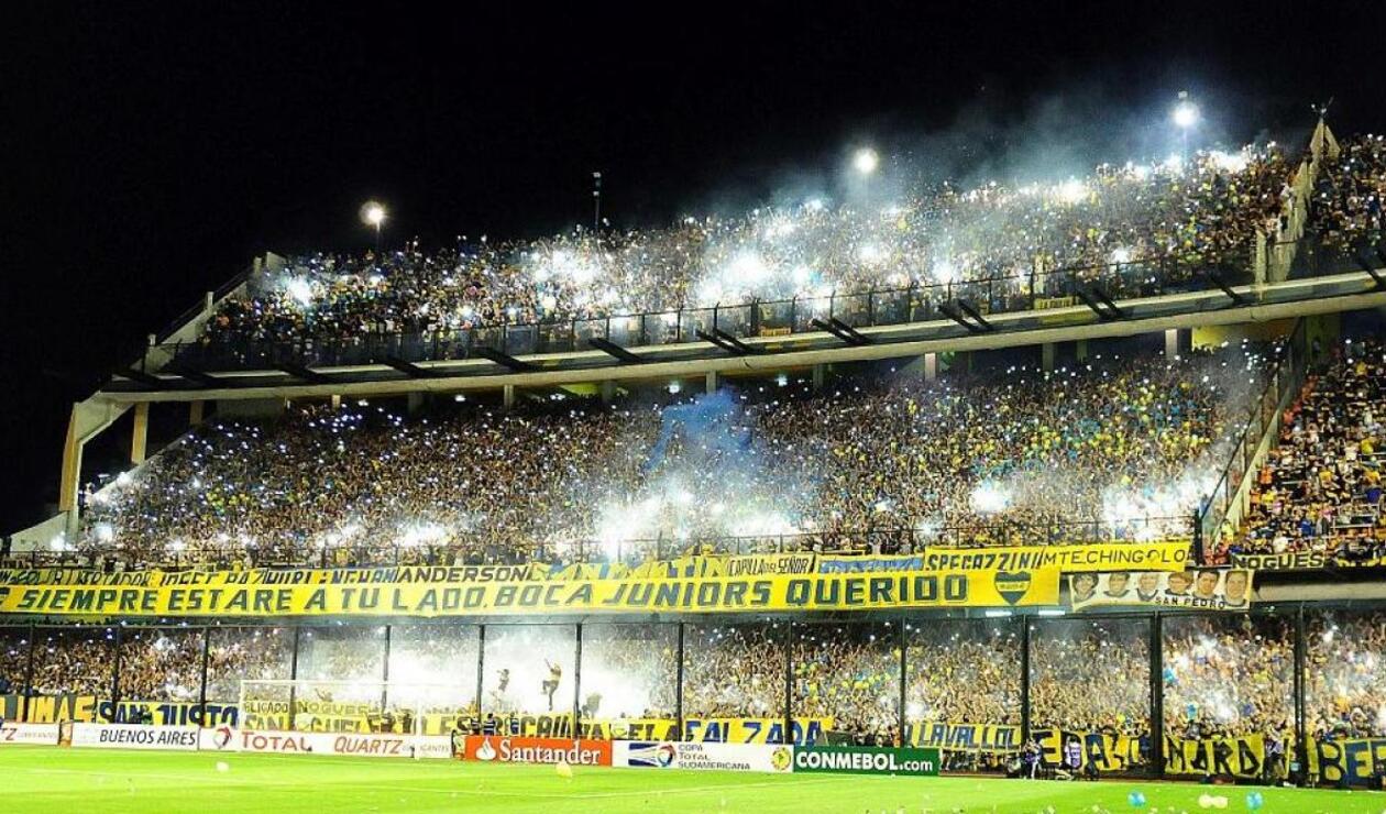 La Bombonera, estadio de Boca Juniors en Buenos Aires