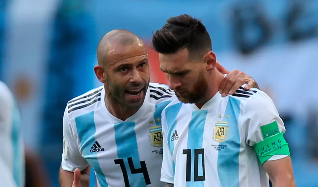 Javier Mascherano, el hombre de confianza de Lionel Messi en la selección argentina