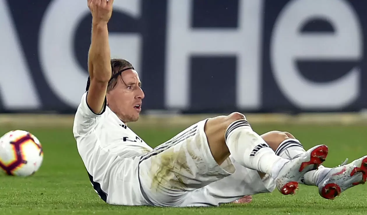 Real Madrid volvió a perder y Luka Modric se lamenta por el resultado