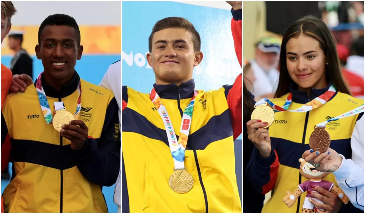 Colombia tiene 3 oros en los Olímpiocos de la Juventud