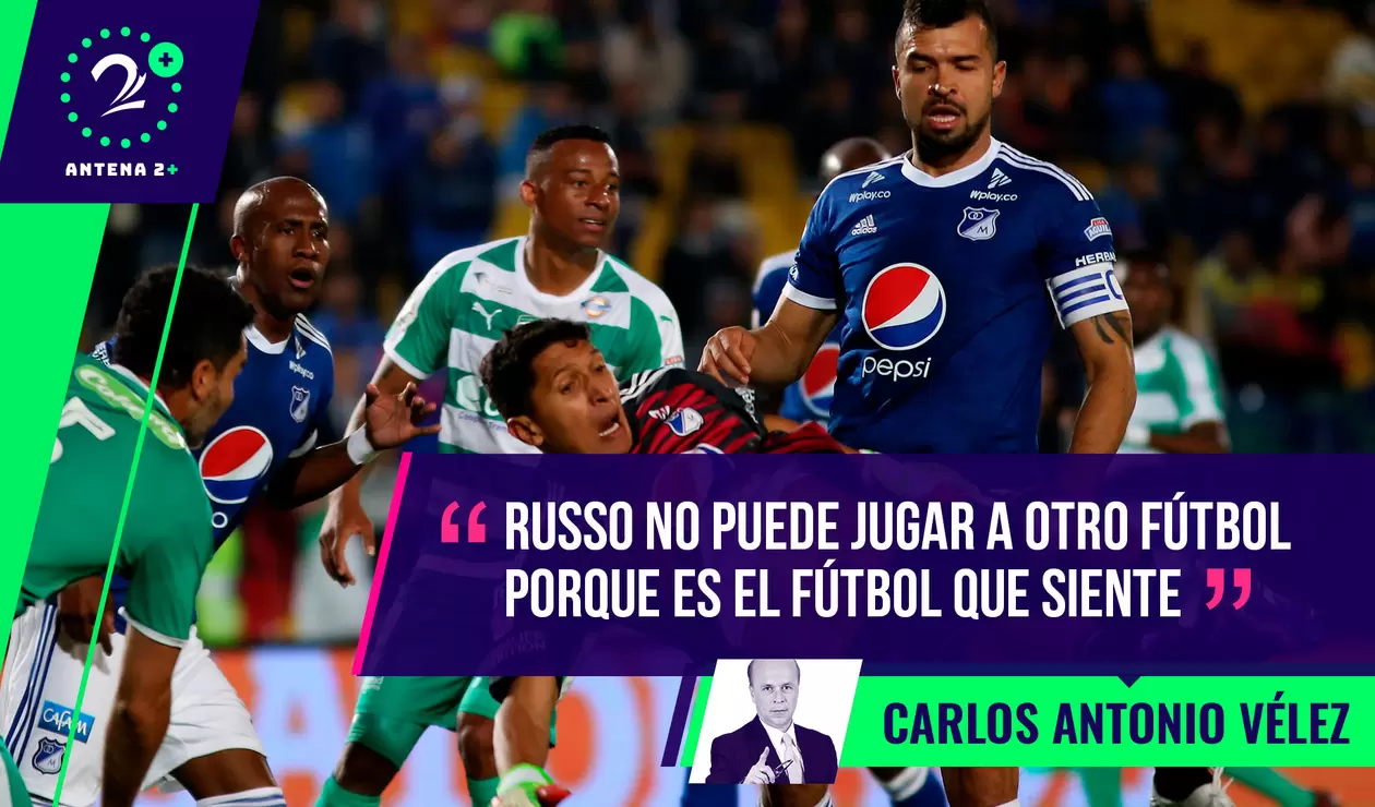 Carlos Antonio Vélez criticó la situación futbolística de Millonarios bajo el comando de Miguel Ángel Russo