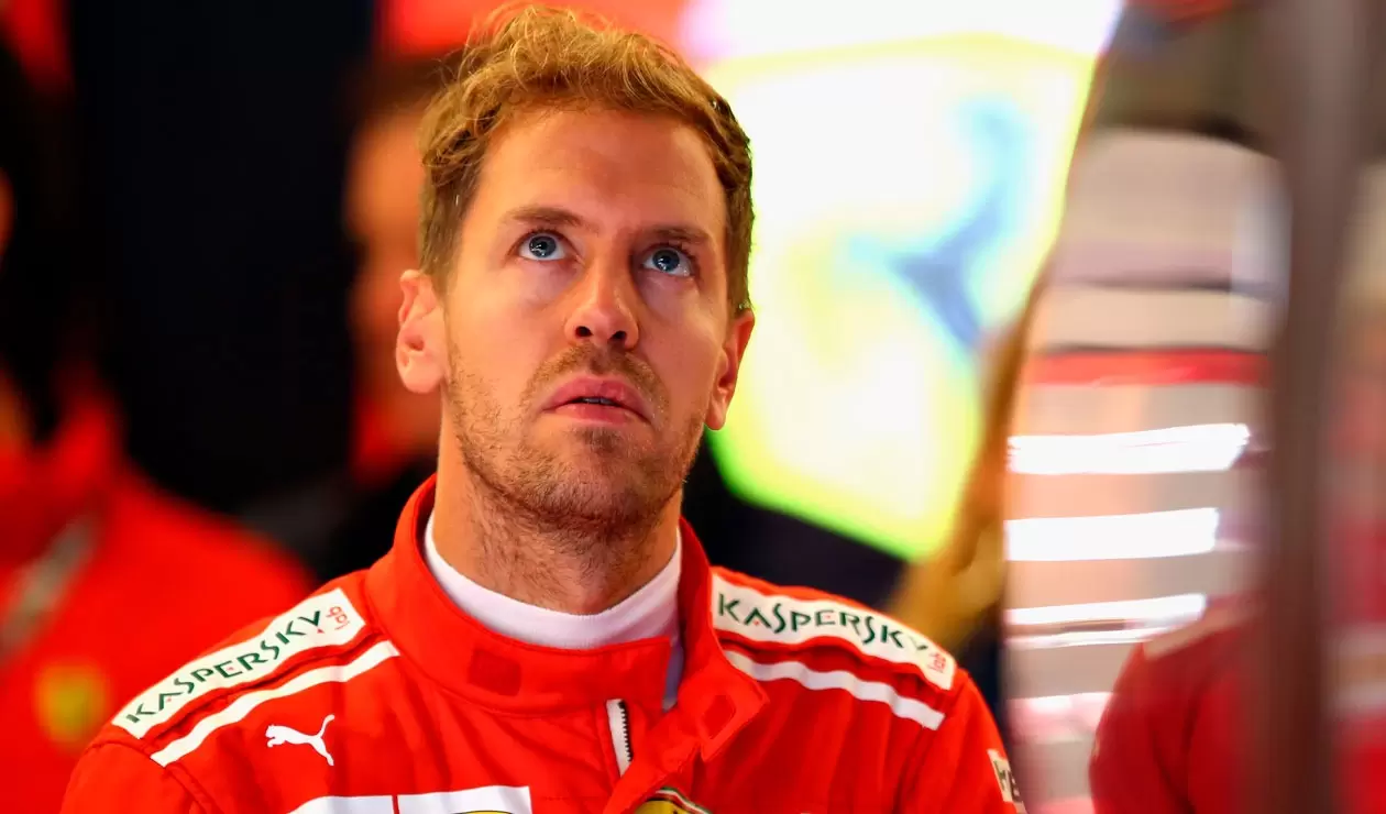 Sebastián Vettel, piloto de Ferrari