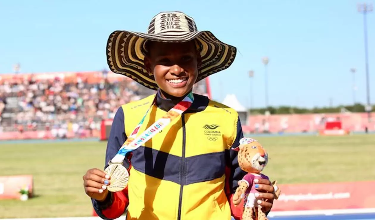 Valeria Cabezas ganó el cuarto oro olímpico juvenil de Colombia - Finalizó el atletismo en los III Juegos Olímpicos de la Juventud