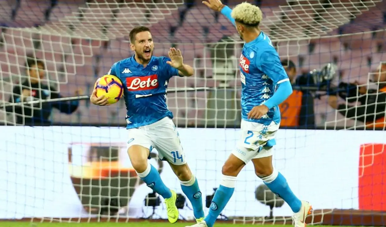 Napoli encaró el juego ante Empoli sin la presencia de David Ospina