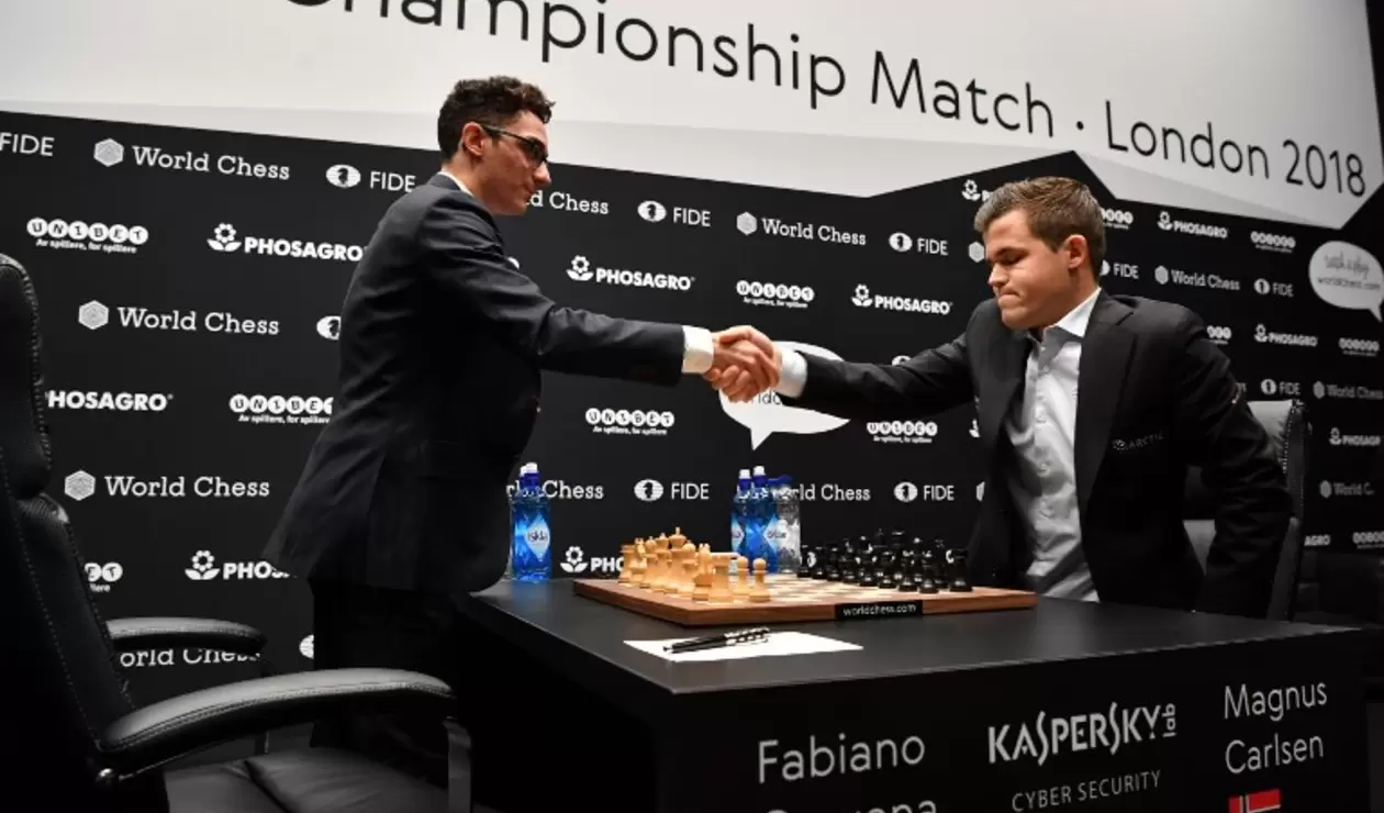El noruego Magnus Carlsen, ofreció tablas a Fabiano Caruana cuando el estadounidense estaba en serios apuros 