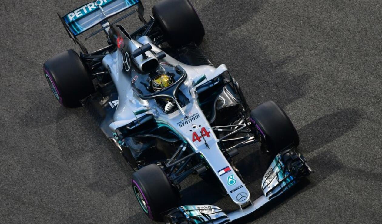 Lewis Hamilton, ganador del Gran Premio de Abu Dhabi