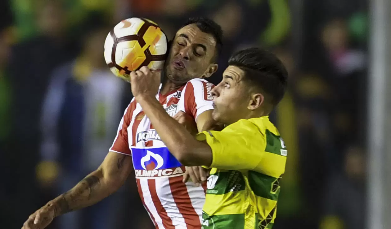 Junior sufrió más de la cuenta frente a Defensa y Justicia en la Copa Sudamericana