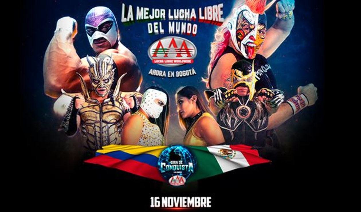 Lucha libre mexicana AAA en Bogotá