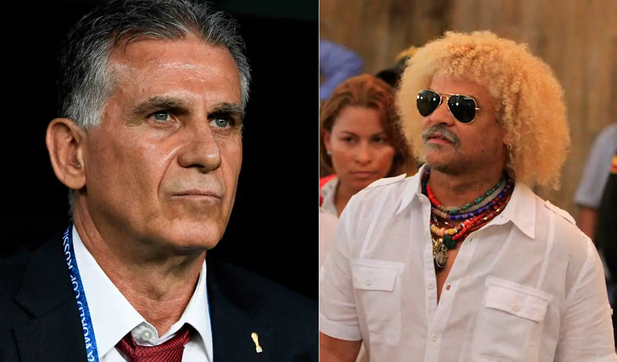 Carlos el 'Pibe' Valderrama prefiere a un colombiano que a Carlos Queiroz