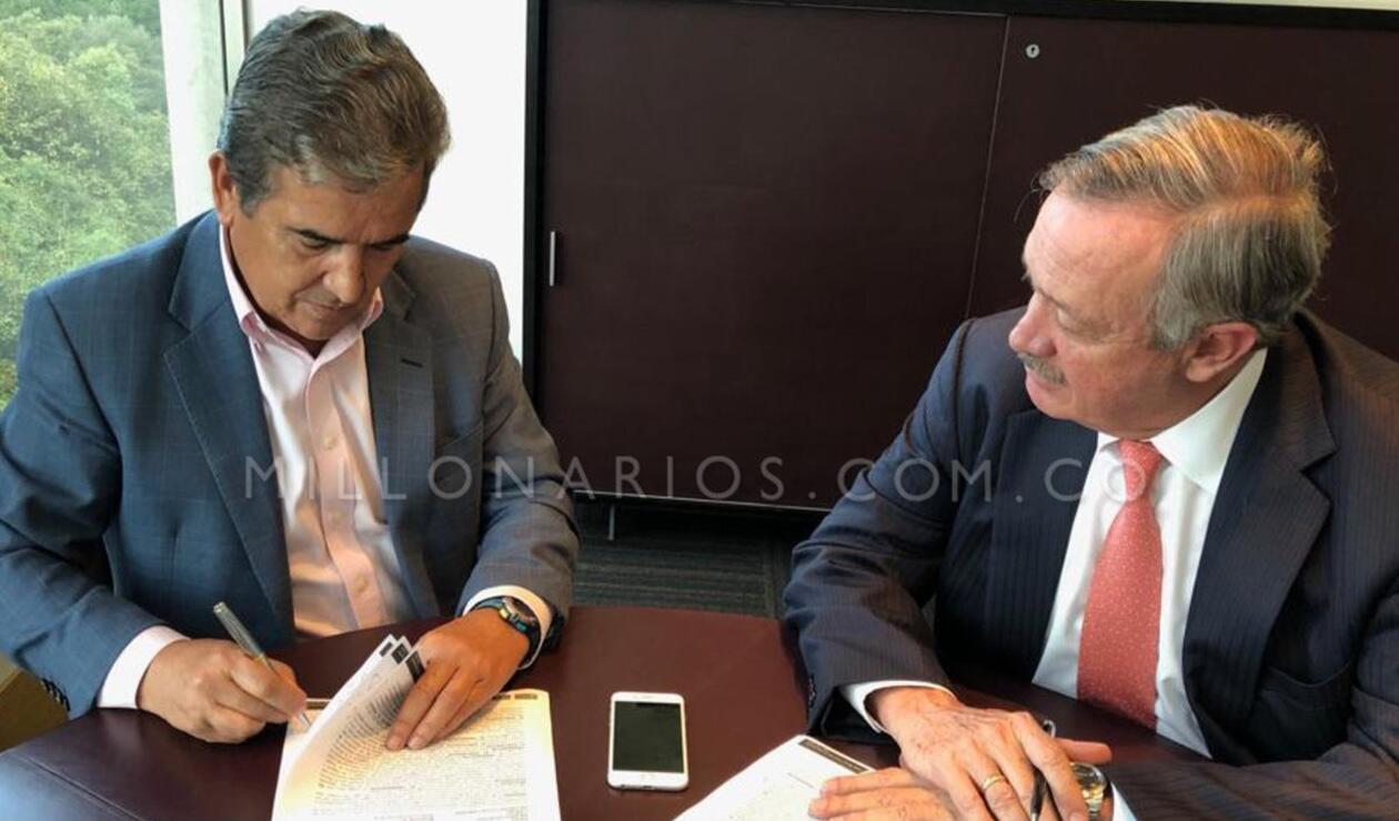 Pinto firmó con Millonarios 