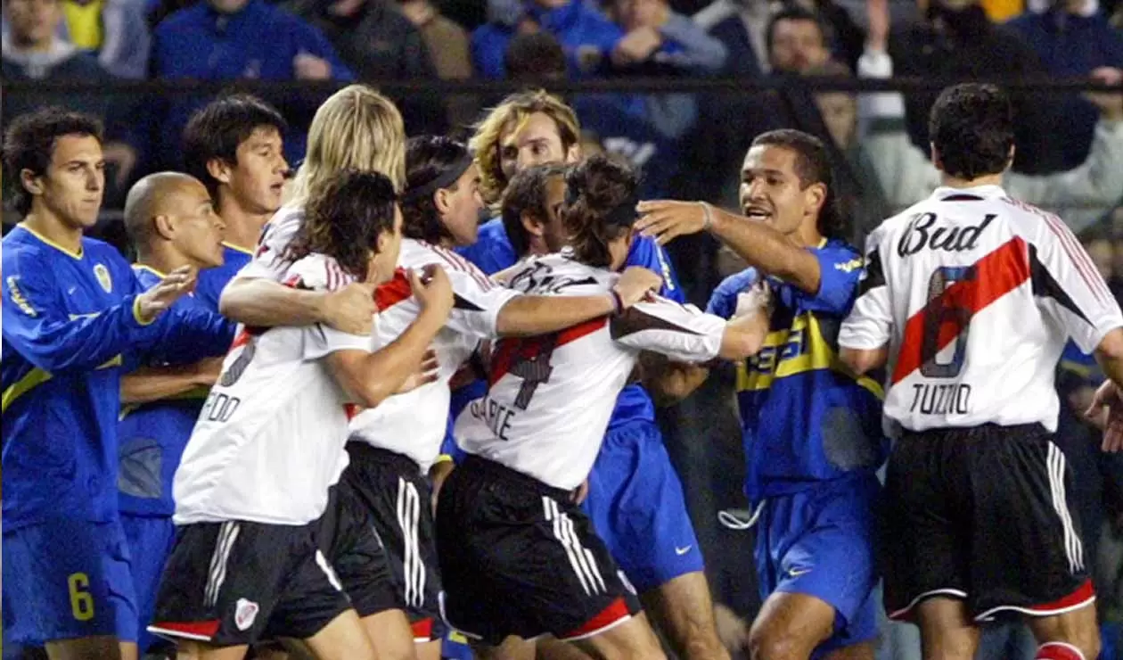 Boca Juniors-River Plate, Copa Libertadores 2004