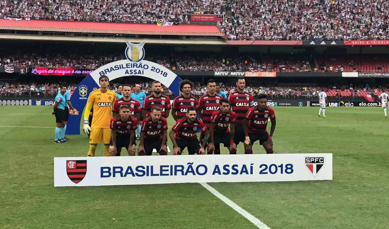 Formación de Flamengo