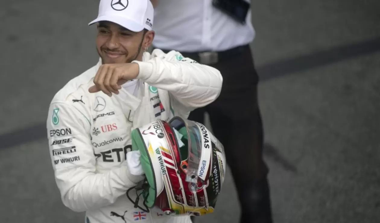 Lewis Hamilton, piloto británico de la F1