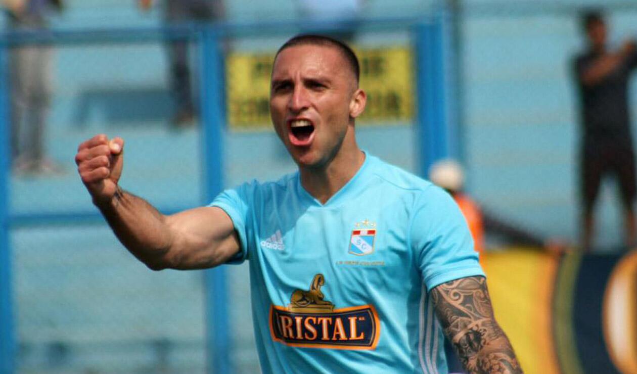 Emanuel Herrera, jugador del Sporting Cristal de Perú