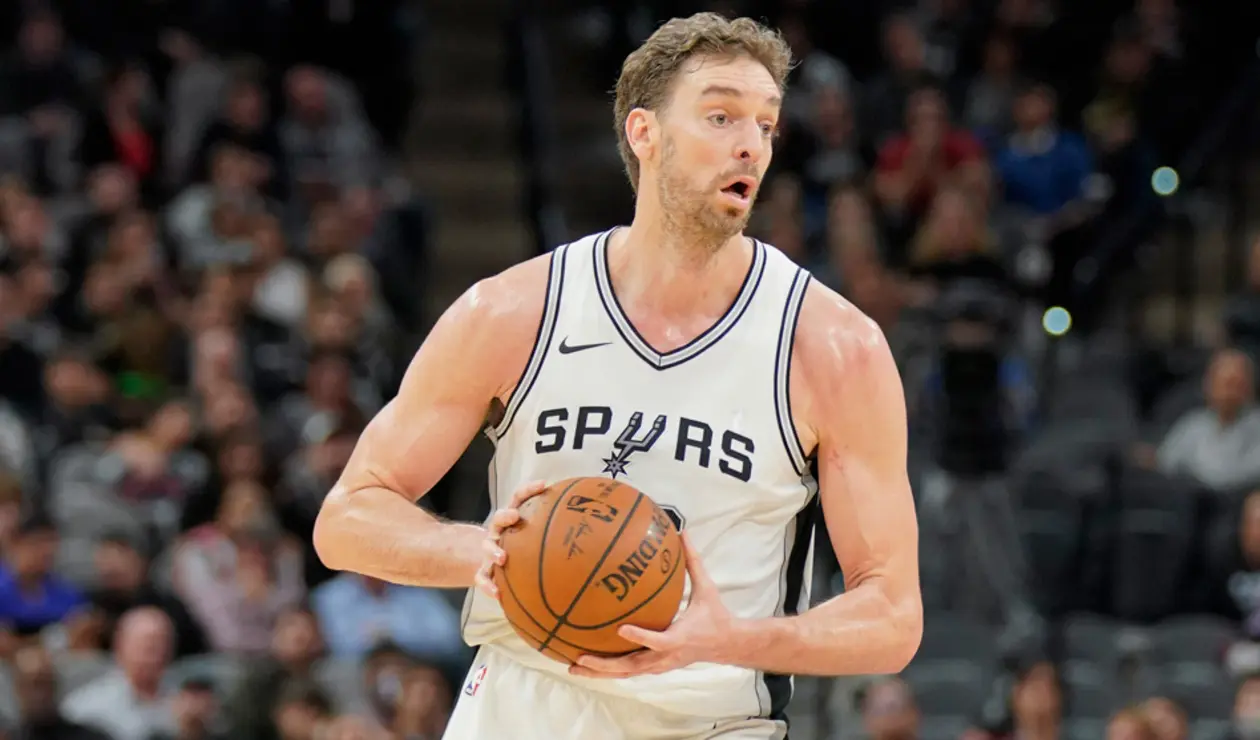 Pau Gasol, lesionado con los San Antonio Spurs
