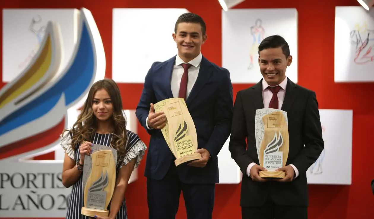 Gabriela Rueda, Daniel Restrepo y Brayan Carreño