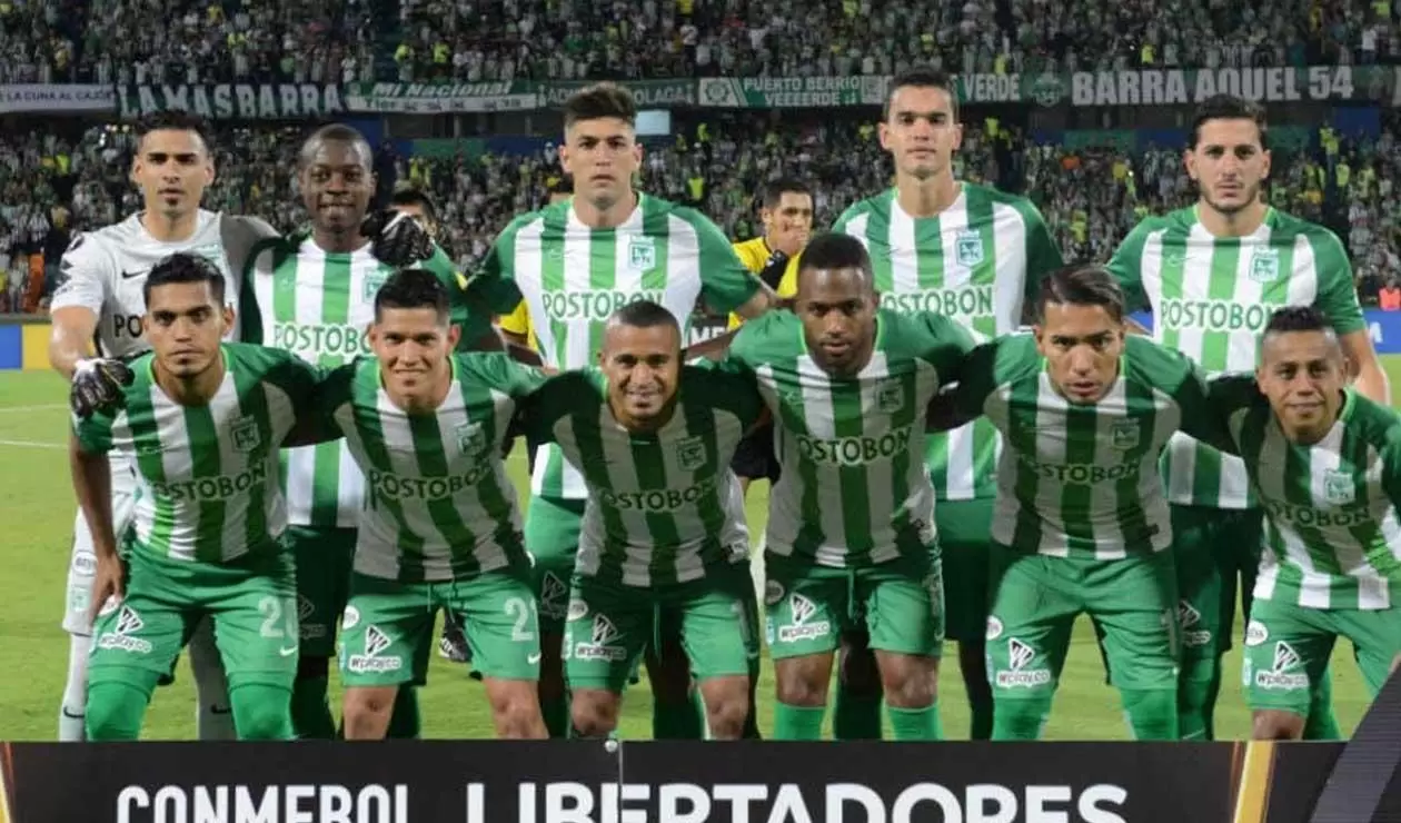 Atlético Nacional, equipo formado