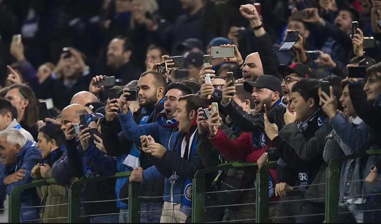 Aficionados del Inter de Milán