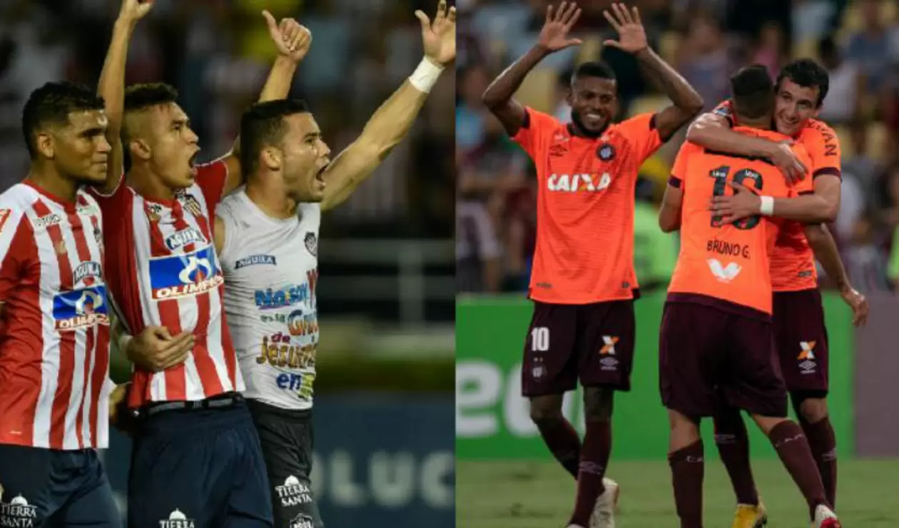 Junior y Atlético Paranaense