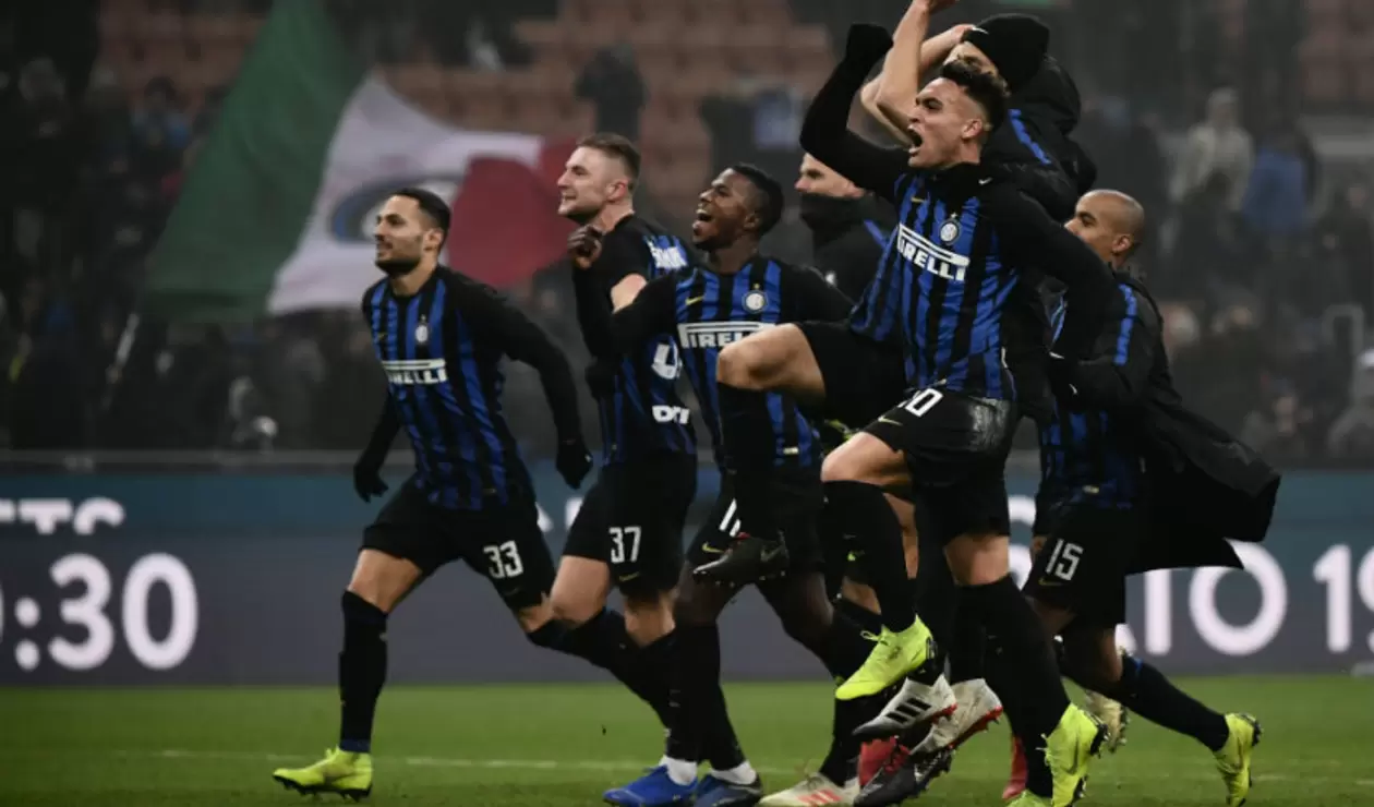 Celebración de Inter