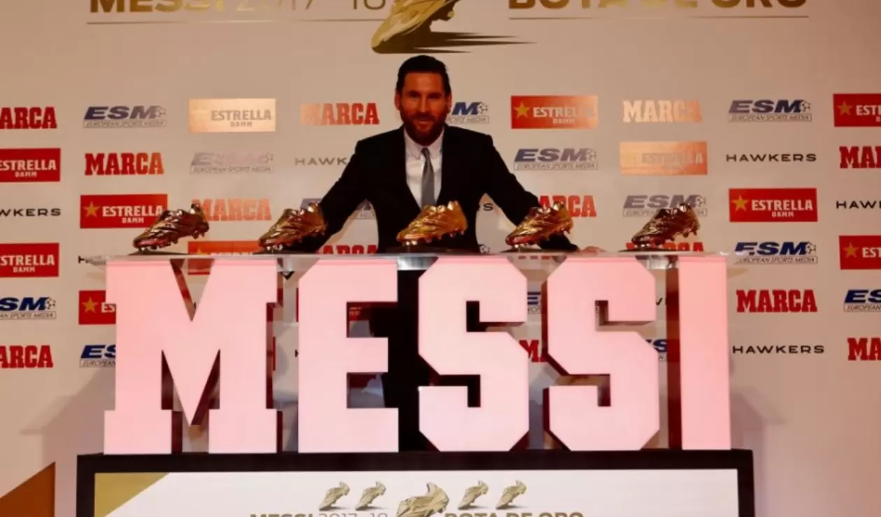Lionel Messi- Bota de Oro