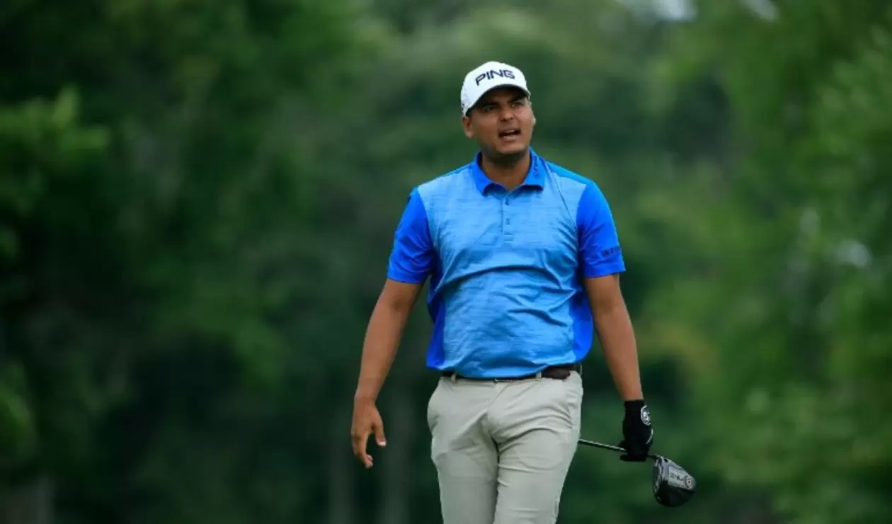 Sebastián Muñoz, golfista colombiano en el PGA Tour