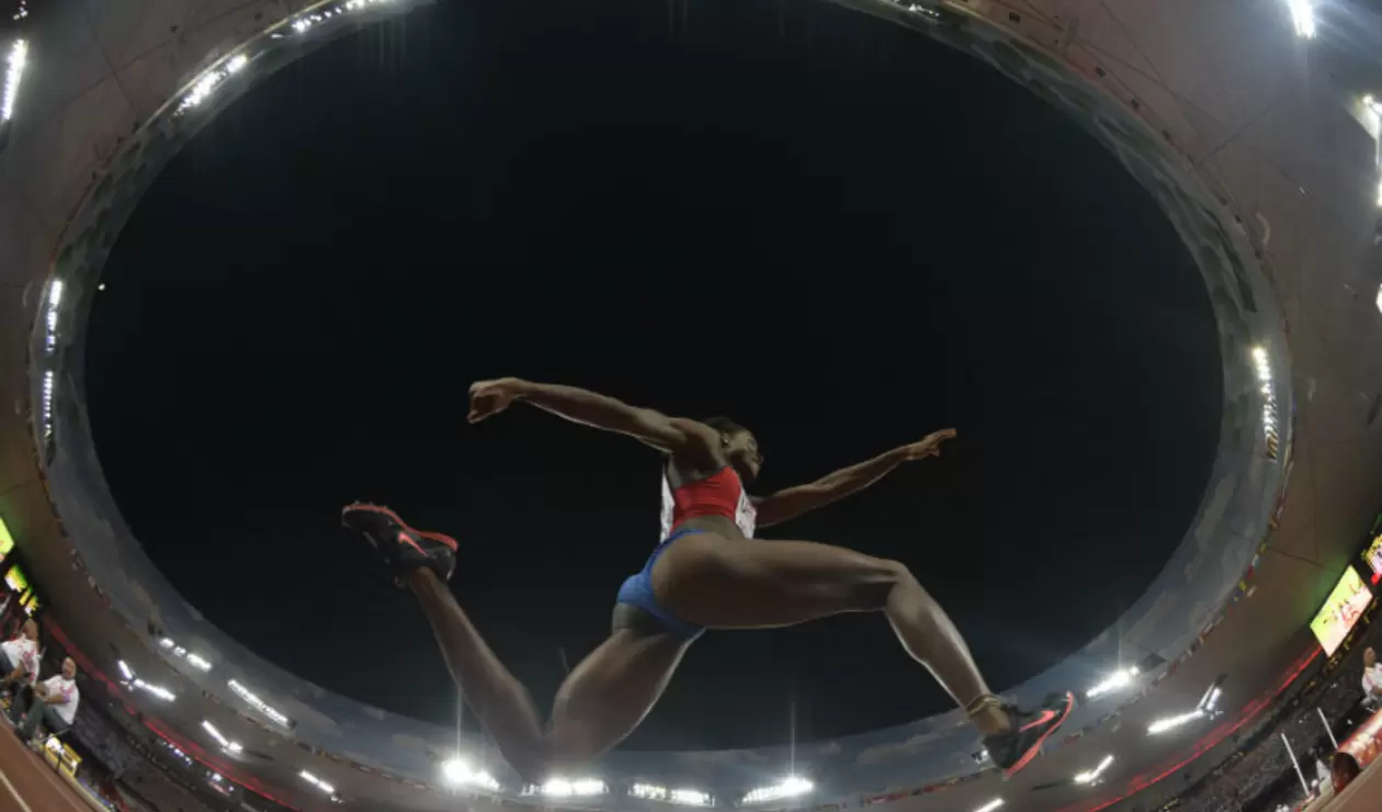 Caterine Ibargüen ganó el triple salto del Mundial de Beijing 2015
