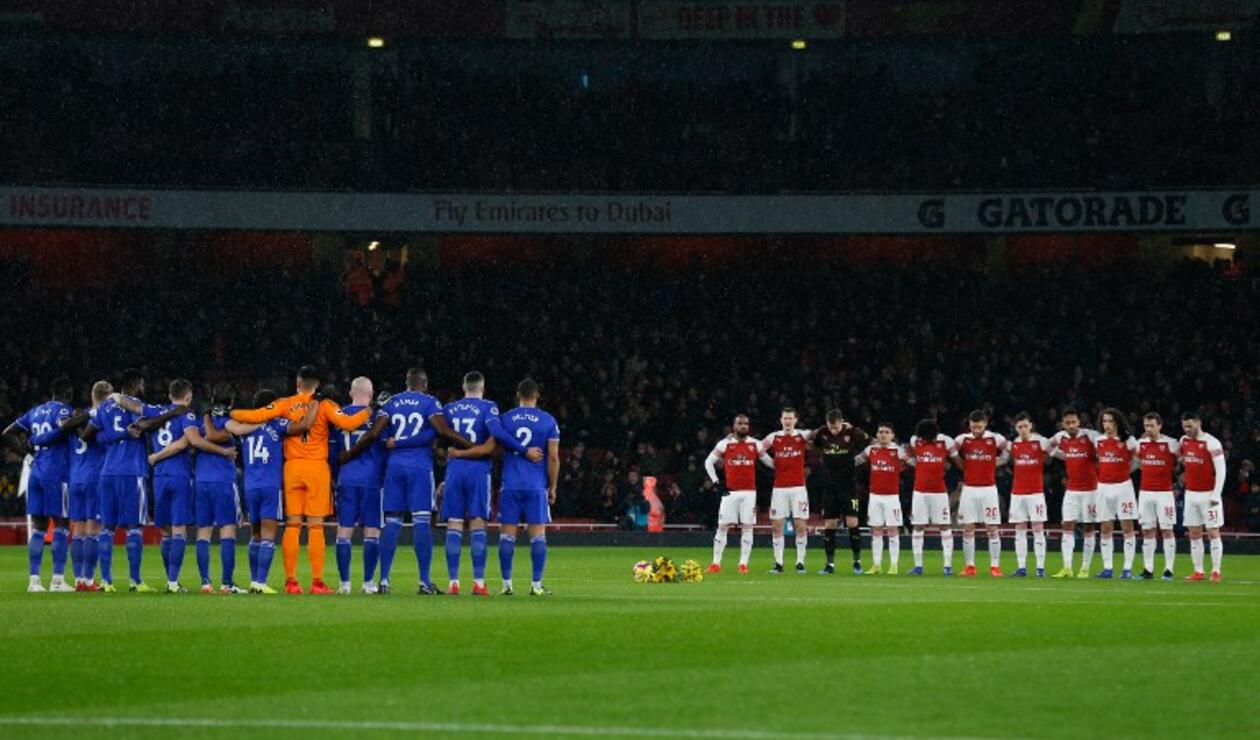 Homenaje a Emiliano Sala en el juego Arsenal vs Cardiff