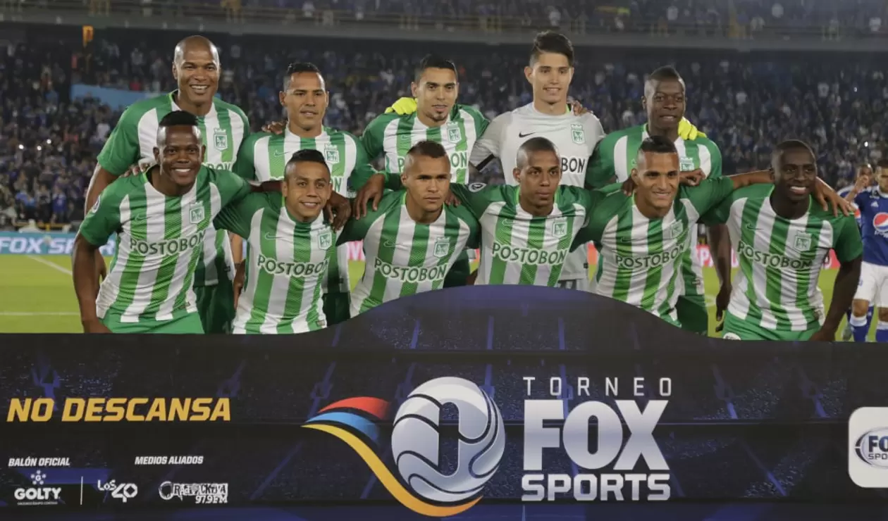 Equipo de Atlético Nacional formado en el Torneo Fox Sports