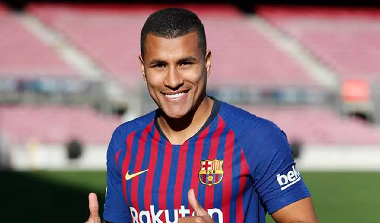 Jeison Murillo tiene contrato hasta junio de 2019 con el Barcelona
