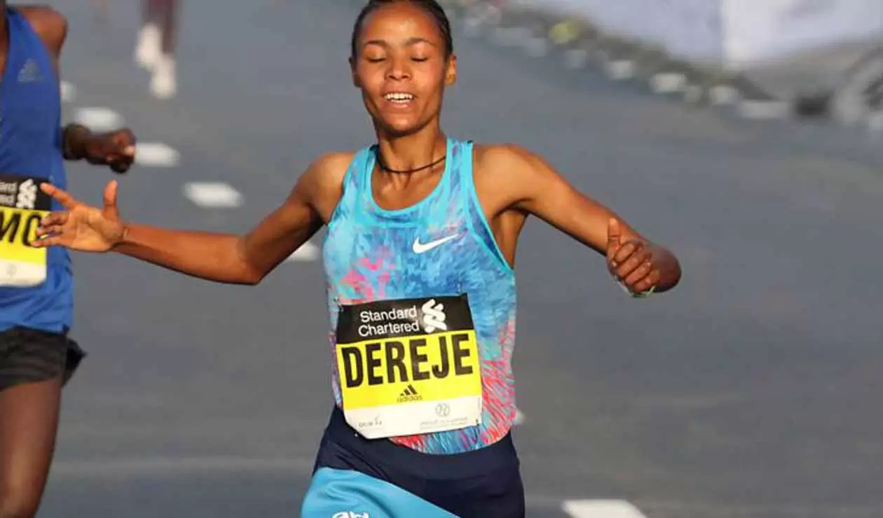 Roza Dereje, atleta etíope